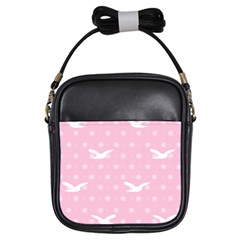 Wallpaper Same Palette Pink Star Bird Animals Girls Sling Bags by Alisyart