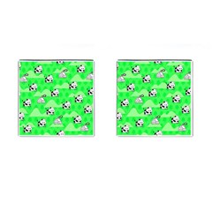 Animals Cow Home Sweet Tree Green Cufflinks (square) by Alisyart