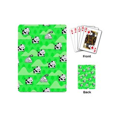 Animals Cow Home Sweet Tree Green Playing Cards (mini) 