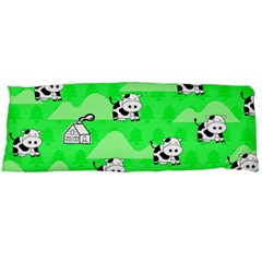 Animals Cow Home Sweet Tree Green Body Pillow Case (dakimakura)