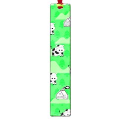 Animals Cow Home Sweet Tree Green Large Book Marks