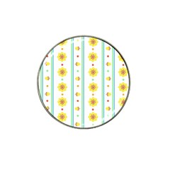 Beans Flower Floral Yellow Hat Clip Ball Marker (10 Pack) by Alisyart