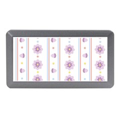 Beans Flower Floral Purple Memory Card Reader (mini)