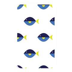 Blue Fish Swim Yellow Sea Beach Memory Card Reader by Alisyart