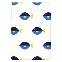 Blue Fish Swim Yellow Sea Beach Flap Covers (s) 