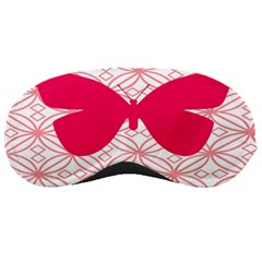 Butterfly Animals Pink Plaid Triangle Circle Flower Sleeping Masks