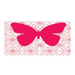 Butterfly Animals Pink Plaid Triangle Circle Flower Satin Wrap