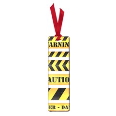 Caution Road Sign Warning Cross Danger Yellow Chevron Line Black Small Book Marks by Alisyart