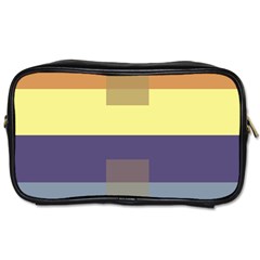 Color Therey Orange Yellow Purple Blue Toiletries Bags