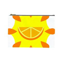 Citrus Cutie Request Orange Limes Yellow Cosmetic Bag (large)  by Alisyart