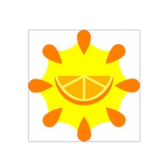 Citrus Cutie Request Orange Limes Yellow Satin Bandana Scarf by Alisyart