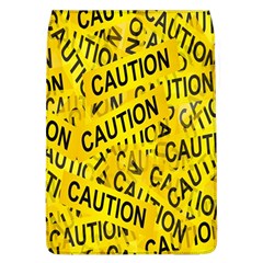 Caution Road Sign Cross Yellow Flap Covers (l)  by Alisyart