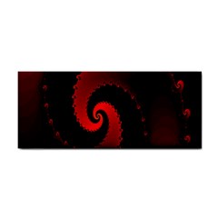 Red Fractal Spiral Cosmetic Storage Cases by Simbadda