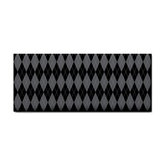 Chevron Wave Line Grey Black Triangle Cosmetic Storage Cases