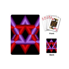 Star Of David Playing Cards (mini)  by Simbadda