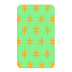 Flower Floral Different Colours Green Orange Memory Card Reader