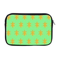 Flower Floral Different Colours Green Orange Apple Macbook Pro 17  Zipper Case