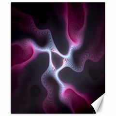 Colorful Fractal Background Canvas 8  X 10  by Simbadda