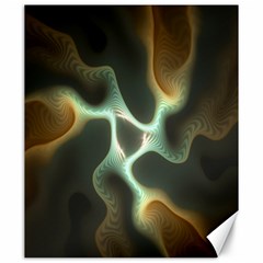 Colorful Fractal Background Canvas 20  X 24   by Simbadda