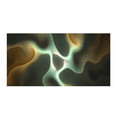 Colorful Fractal Background Satin Wrap by Simbadda