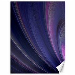 Purple Fractal Canvas 36  X 48   by Simbadda