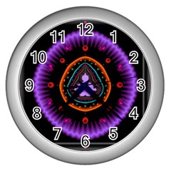 Hypocloid Wall Clocks (Silver) 