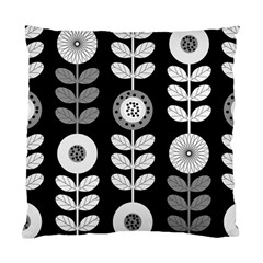 Floral Pattern Seamless Background Standard Cushion Case (Two Sides)