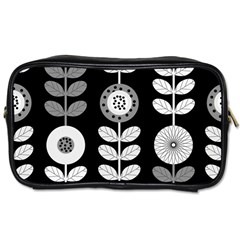 Floral Pattern Seamless Background Toiletries Bags