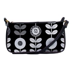 Floral Pattern Seamless Background Shoulder Clutch Bags