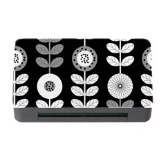 Floral Pattern Seamless Background Memory Card Reader With Cf by Simbadda
