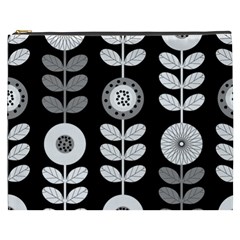 Floral Pattern Seamless Background Cosmetic Bag (XXXL) 