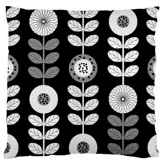 Floral Pattern Seamless Background Standard Flano Cushion Case (Two Sides)