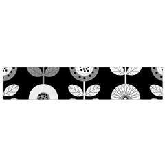 Floral Pattern Seamless Background Flano Scarf (Small)