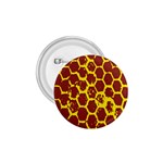 Network Grid Pattern Background Structure Yellow 1.75  Buttons Front