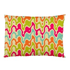 Abstract Pattern Colorful Wallpaper Pillow Case by Simbadda