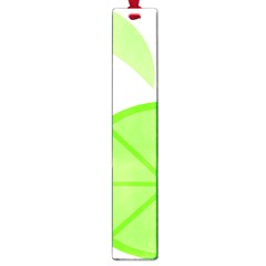 Fruit Lime Green Large Book Marks