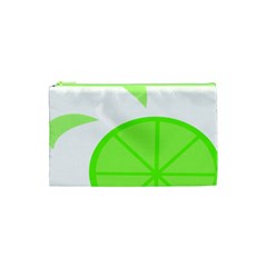 Fruit Lime Green Cosmetic Bag (xs)