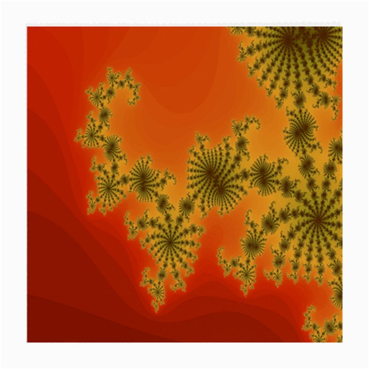 Decorative Fractal Spiral Medium Glasses Cloth (2-Side)