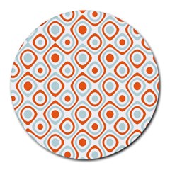 Pattern Background Abstract Round Mousepads by Simbadda