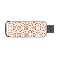 Pattern Background Abstract Portable Usb Flash (two Sides) by Simbadda