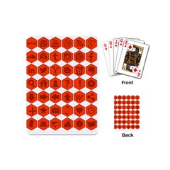 Icon Library Web Icons Internet Social Networks Playing Cards (mini)  by Simbadda