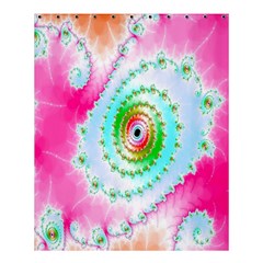 Decorative Fractal Spiral Shower Curtain 60  X 72  (medium)  by Simbadda