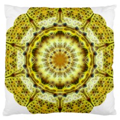 Fractal Flower Large Cushion Case (two Sides) by Simbadda