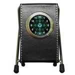 Grand Julian Fractal Pen Holder Desk Clocks Front