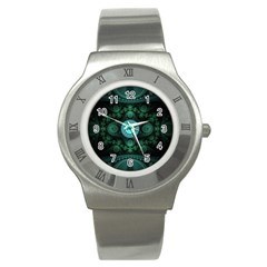 Grand Julian Fractal Stainless Steel Watch