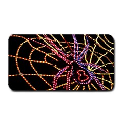 Black Widow Spider, Yellow Web Medium Bar Mats by Simbadda