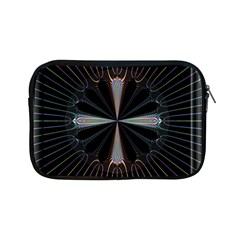 Fractal Rays Apple Ipad Mini Zipper Cases by Simbadda