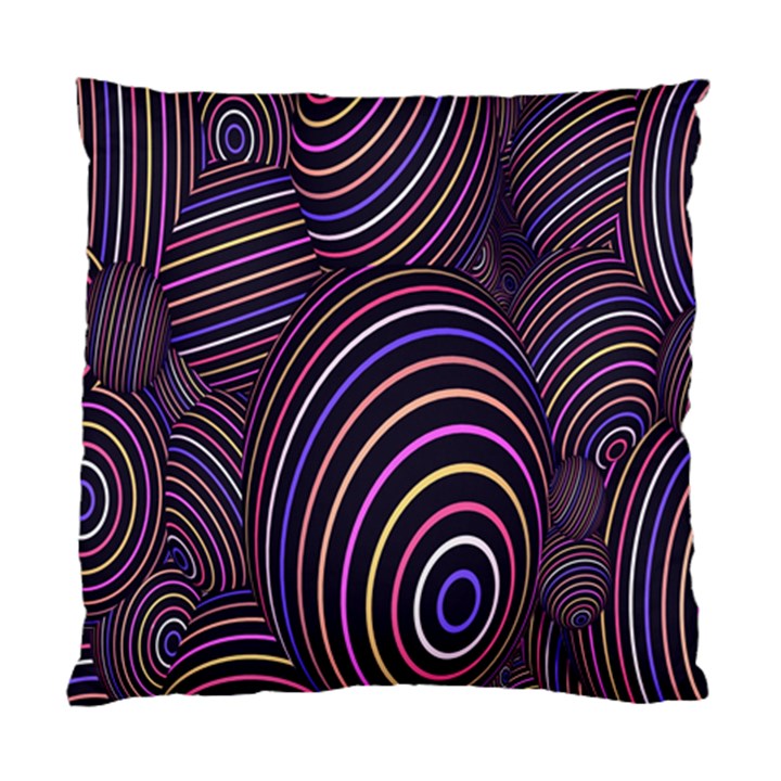 Abstract Colorful Spheres Standard Cushion Case (One Side)