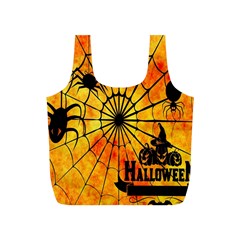 Halloween Weird  Surreal Atmosphere Full Print Recycle Bags (s)  by Simbadda