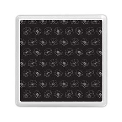 Floral Pattern Memory Card Reader (square)  by Valentinaart